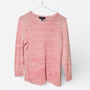 Chaps cotton and linen sweater